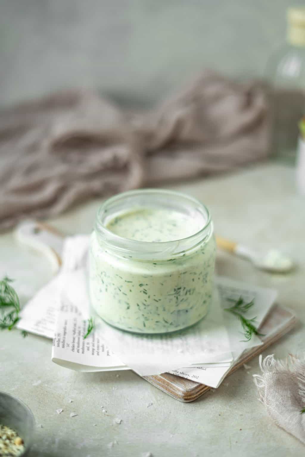 Keto Ranch Dressing 5 Minute Recipe! KetoConnect