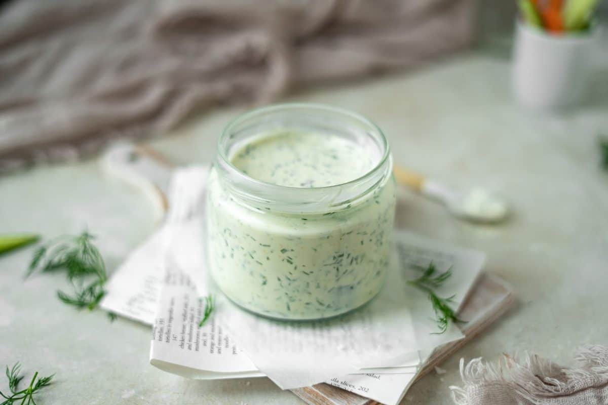 Keto Ranch Dressing 5 Minute Recipe! KetoConnect