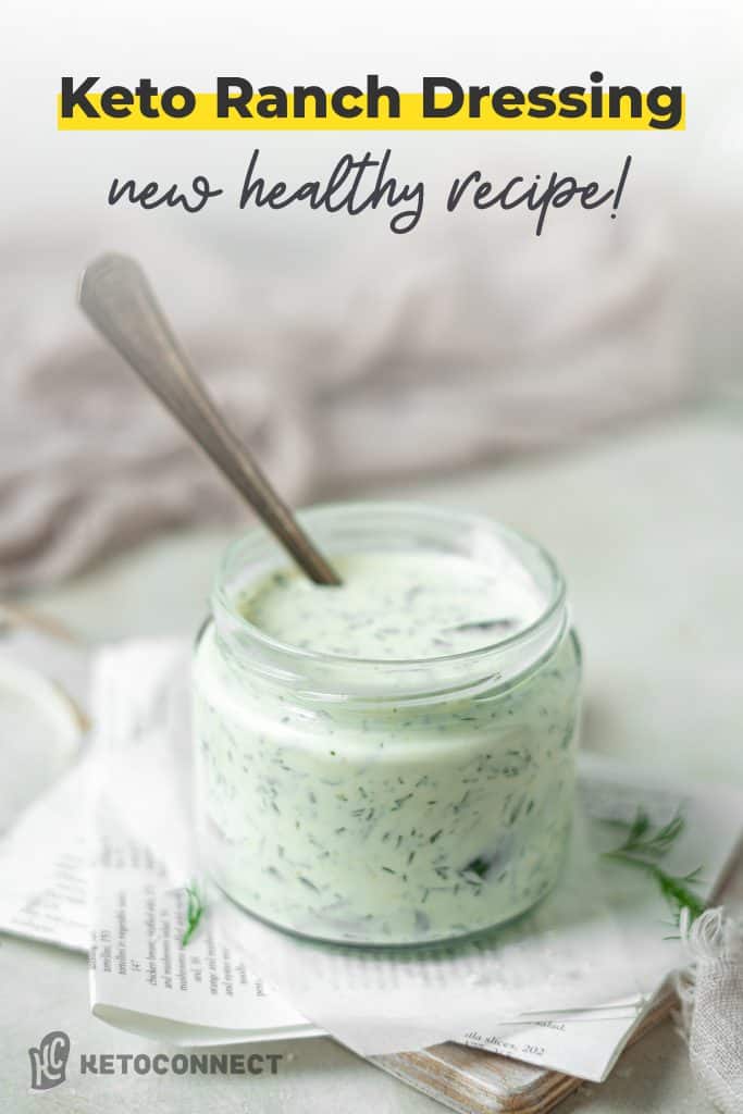 Keto Ranch Dressing Keto Ranch Dressing Pin