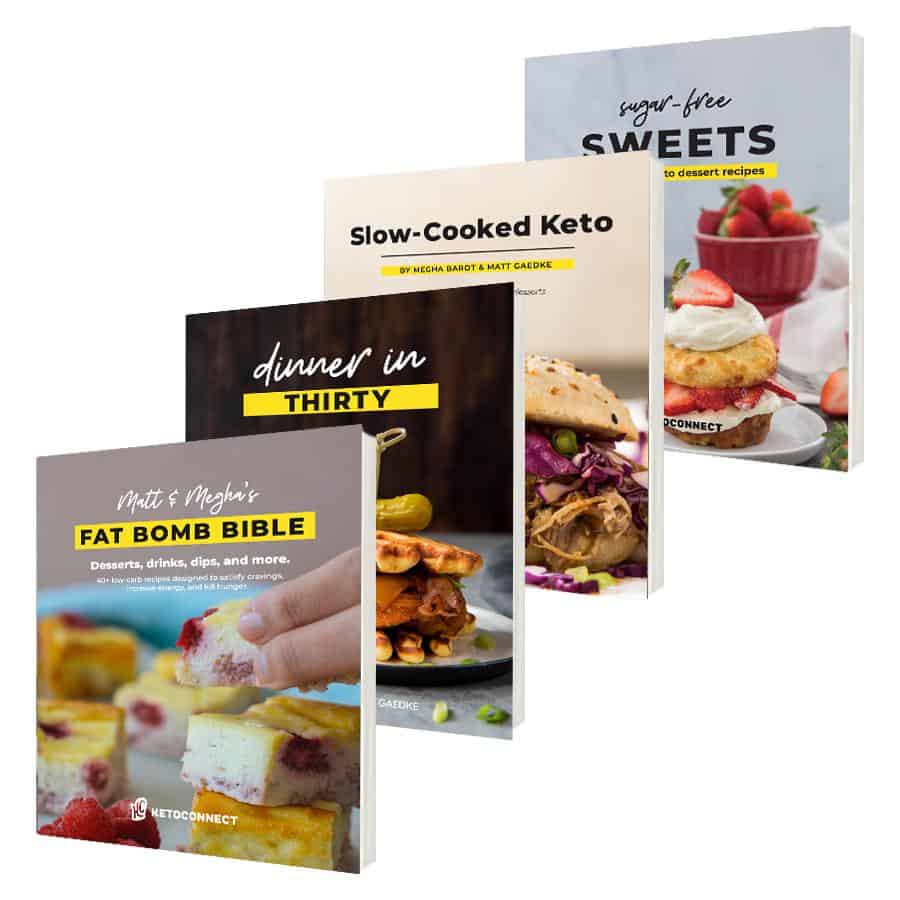 best keto products four unique keto recipe cookbooks