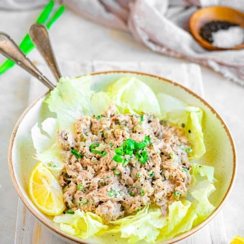 Easy Keto Tuna Salad Only 5 Ingredients KetoConnect