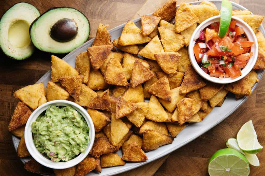 keto chips Finished Keto Tortilla Chips