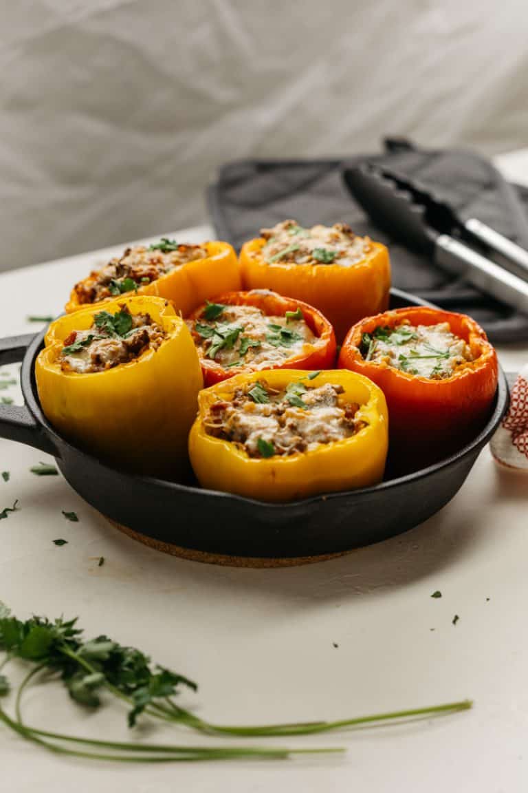 Troy Phil Marketing Keto Stuffed Peppers Recipe