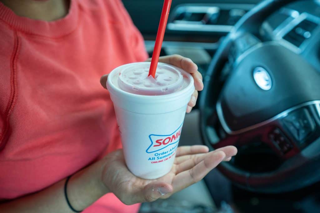 keto diet cherry limeade at sonic drive in
