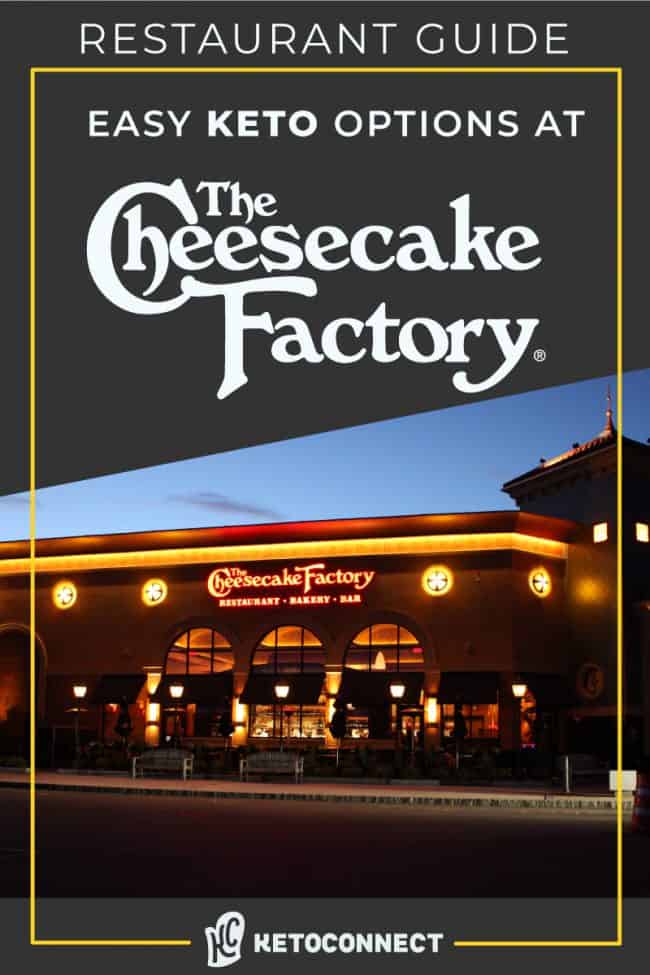 the cheesecake factory storefront with text overlay