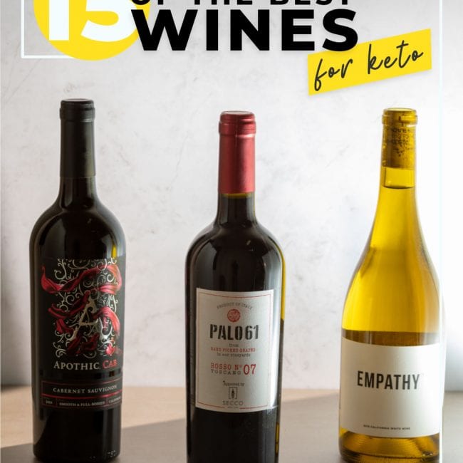 15 best wines for a keto diet