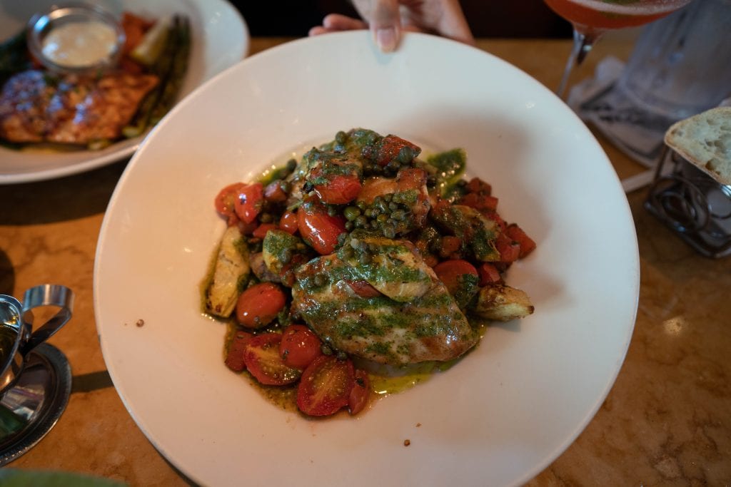 cheesecake factory keto skinnylicious tuscan chicken from the cheesecake factory