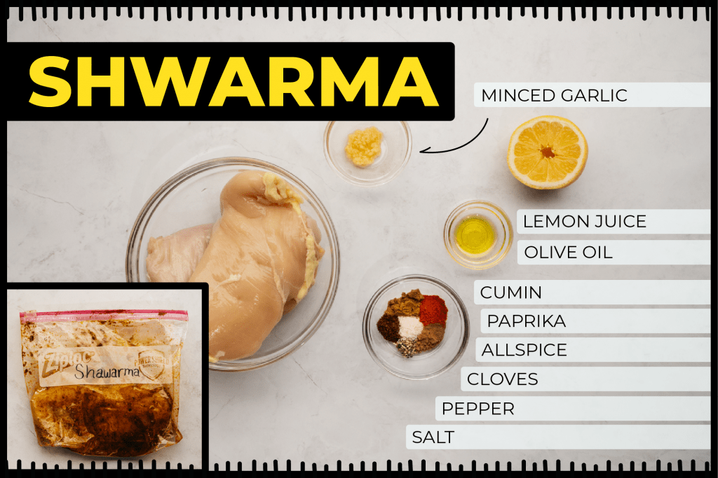 shwarma chicken marinade ingredients