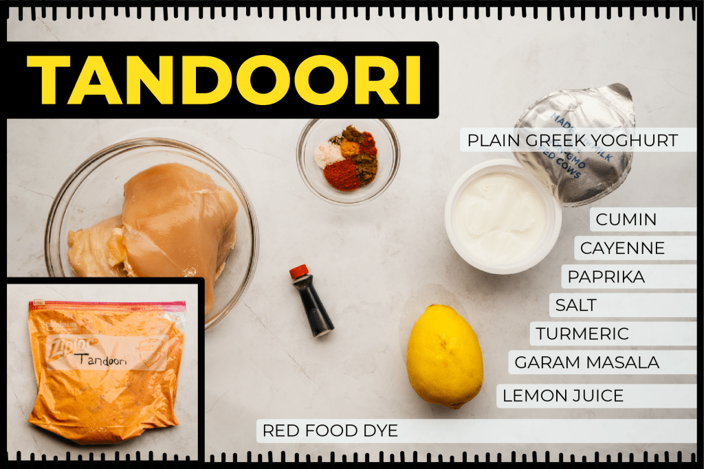 tandoori chicken marinade ingredients