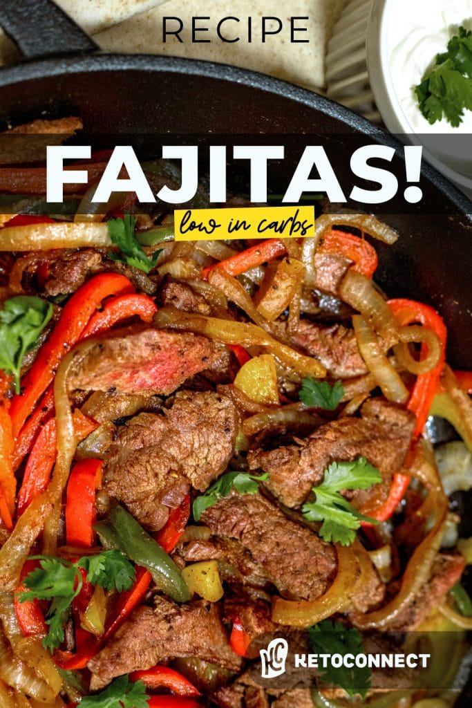 Keto fajitas pins