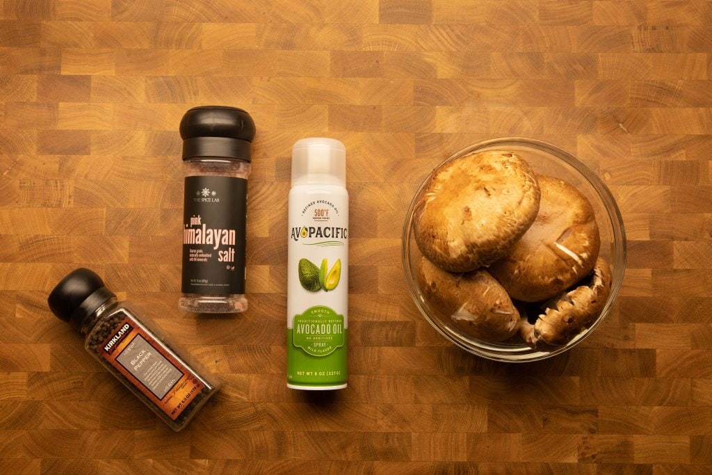 mushroom chips simple ingredients needed for making chips