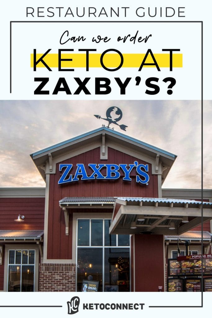 The front of a zaxbys restaurant