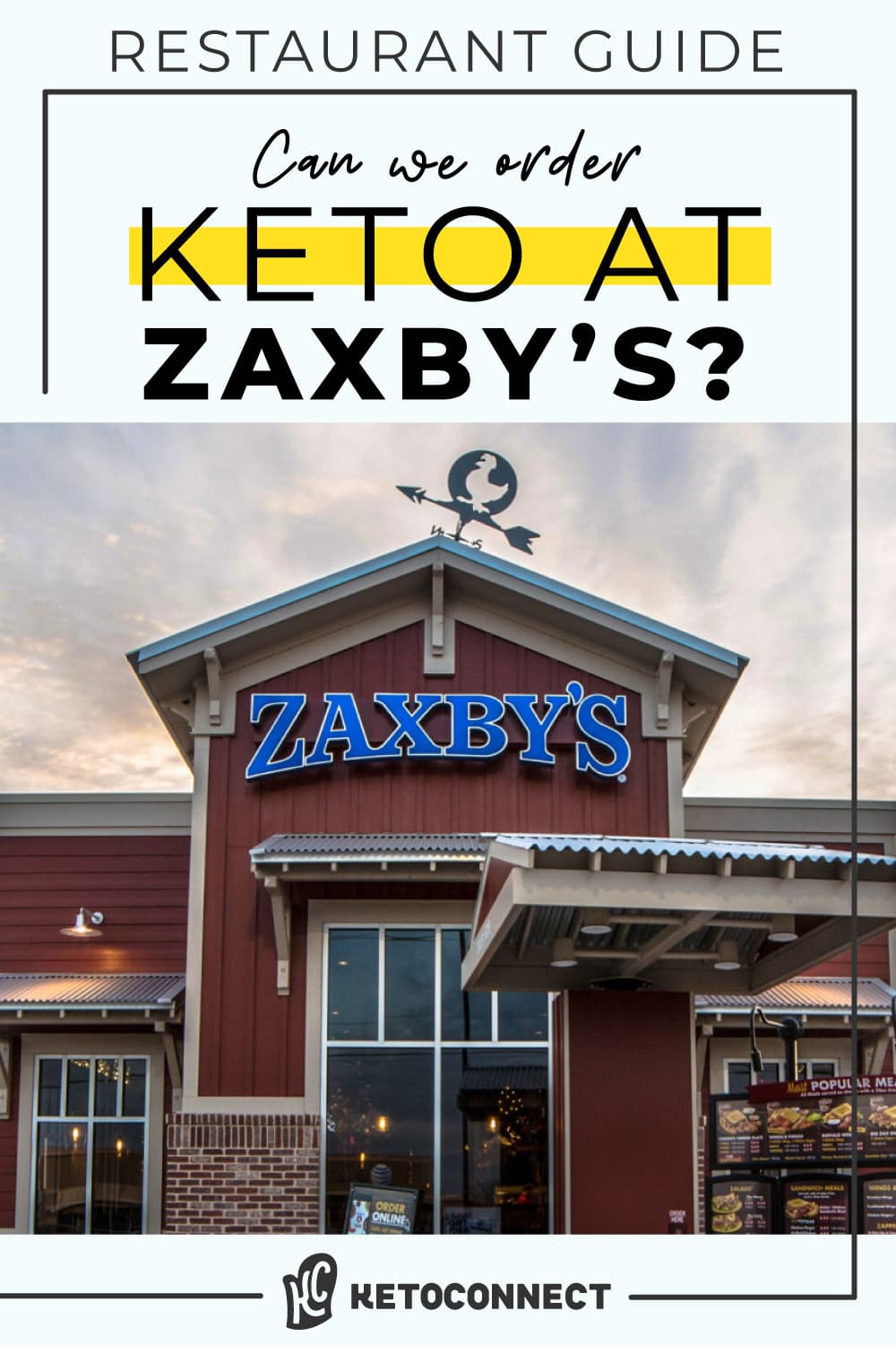 Everything Keto From Zaxby's In 2023 - KetoConnect