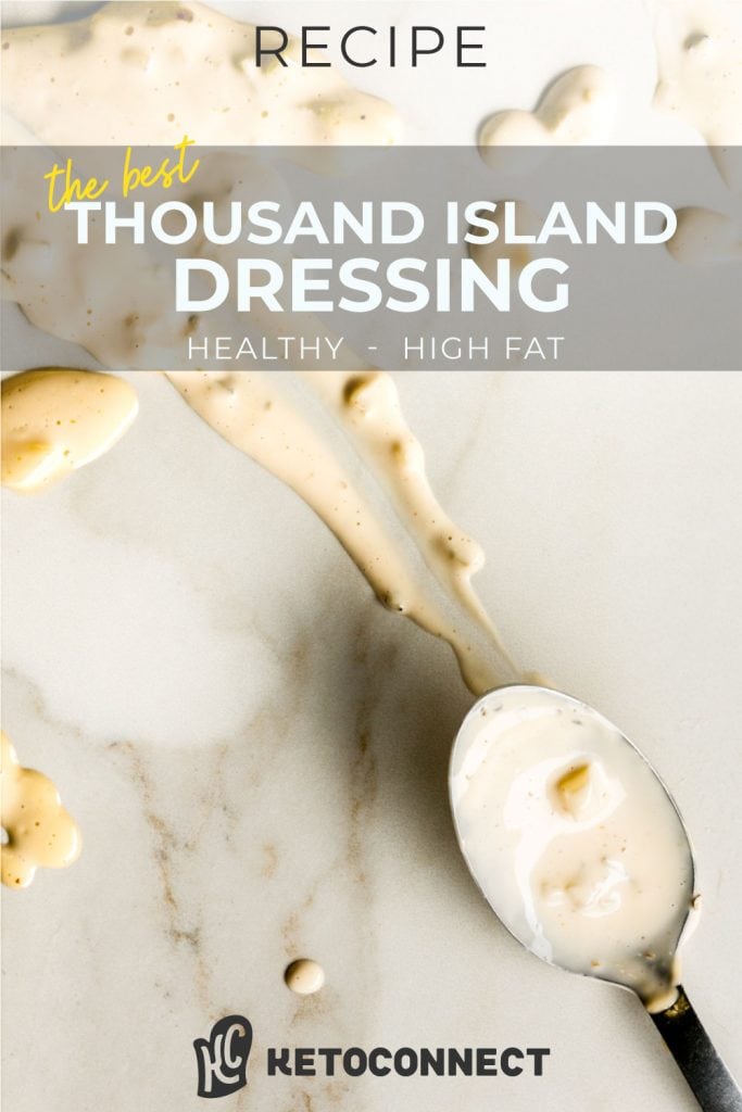 Keto thousand island dressing pin