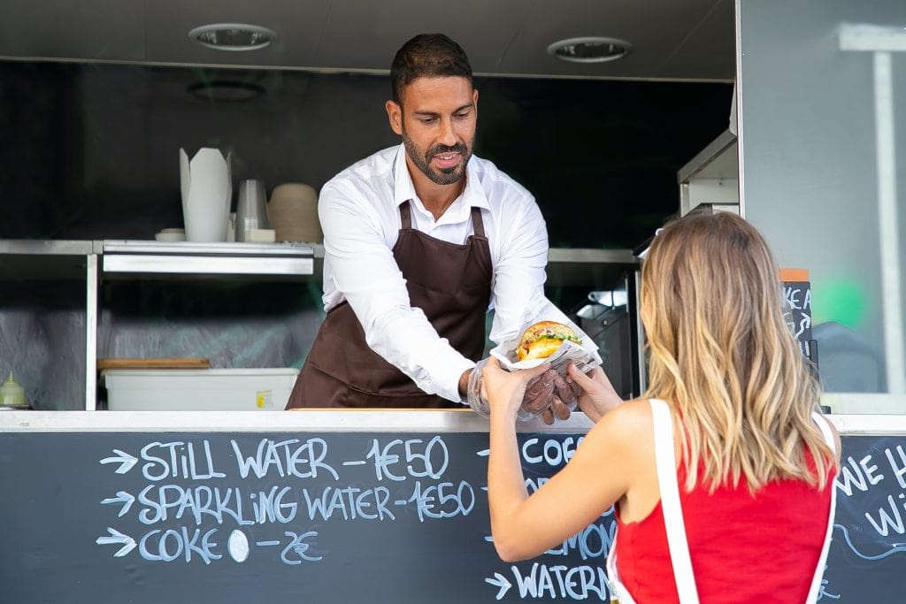 ordering from a food truck for a keto cheat meal