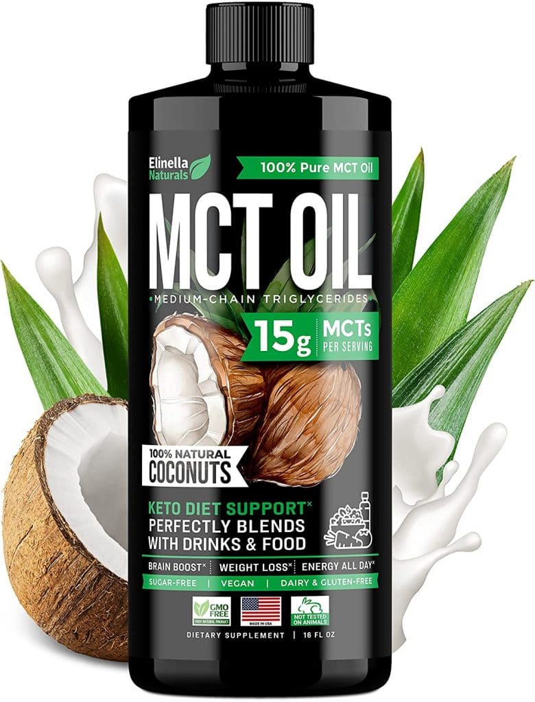 Best MCT Oil for Keto Elinella Naturals MCT oil