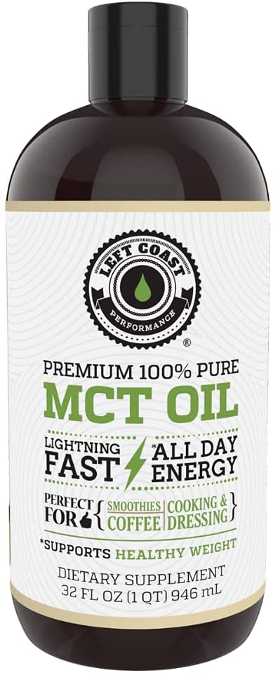 Best MCT Oil for Keto Left Coast MCT Oil Keto derived only from Sustainable Coconuts