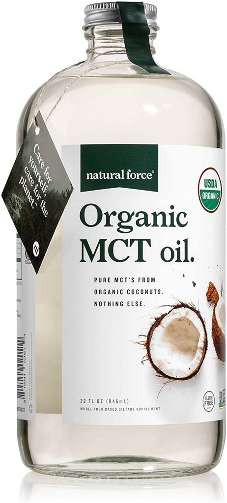 Best MCT Oil for Keto Natural Force Organic MCT Oil