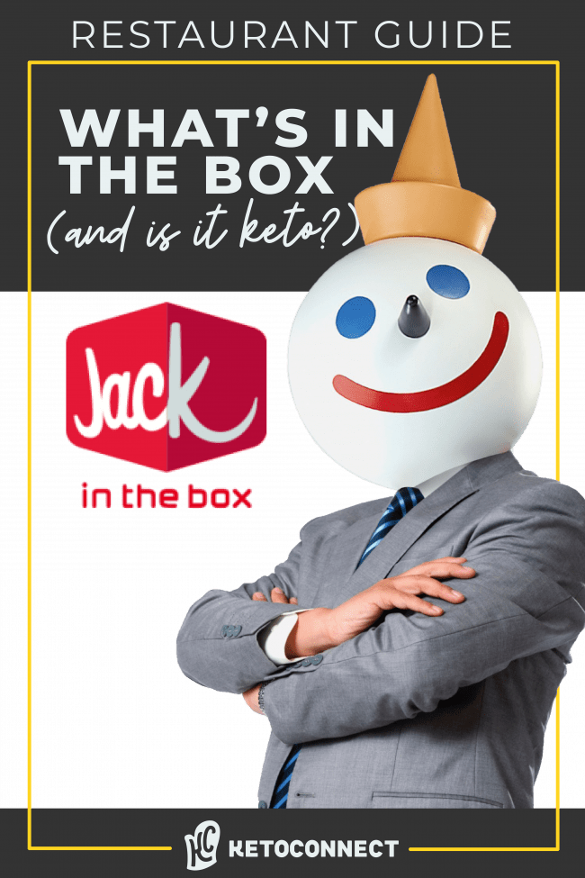 Jack in the Box keto menu options