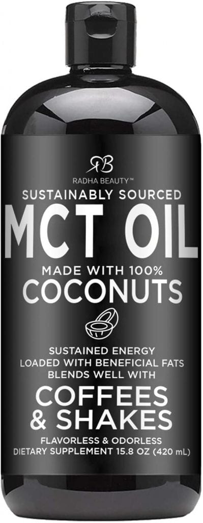 Best MCT Oil for Keto Radha Beauty Premium MCT Oil