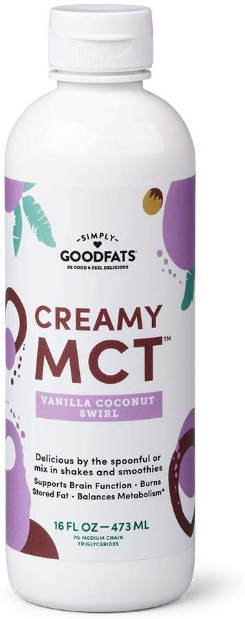 Simply GOODFats Simply Goodfats Creamy Mct Vanilla Coconut Swirl