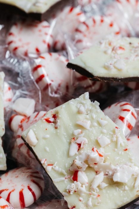 Keto peppermint bark recipe