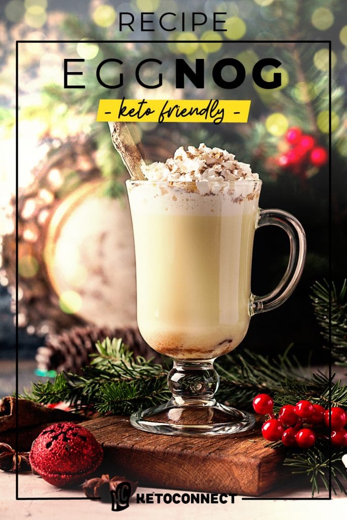 Keto Eggnog keto egg nog cocktail recipe