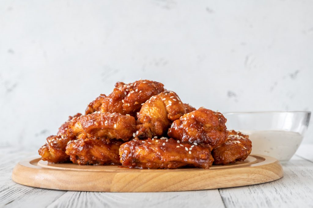 tasty keto orange chicken wings