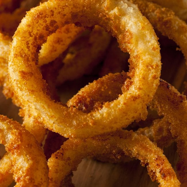 low carb onion rings homemade crunchy fried onion rings