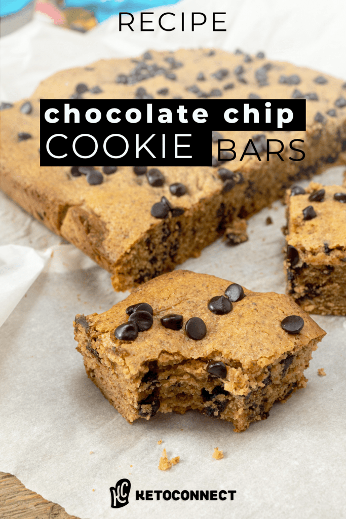 Keto Chocolate Chip Cookie Bars GoodSam Keto Chocolate Chip Cookie Bars
