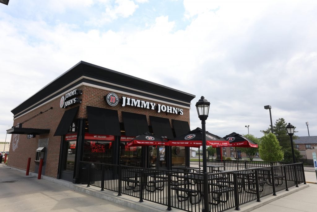 Jimmy Johns restaurant exterior