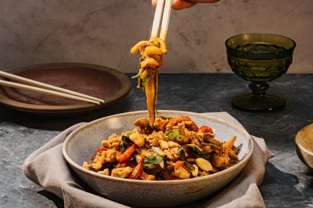 Keto Pad Thai Keto pad thai chicken noodles