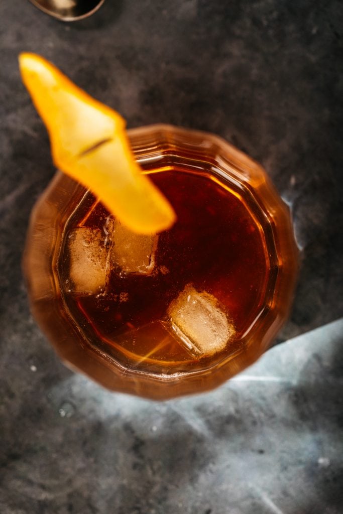 Old Fashioned Keto cocktail recipe