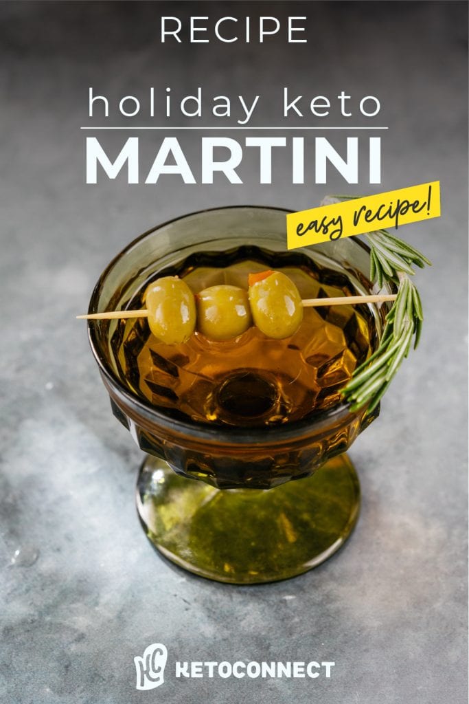 holiday keto Martini