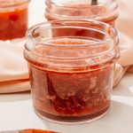 low carb sugar free strawberry jam for keto diet