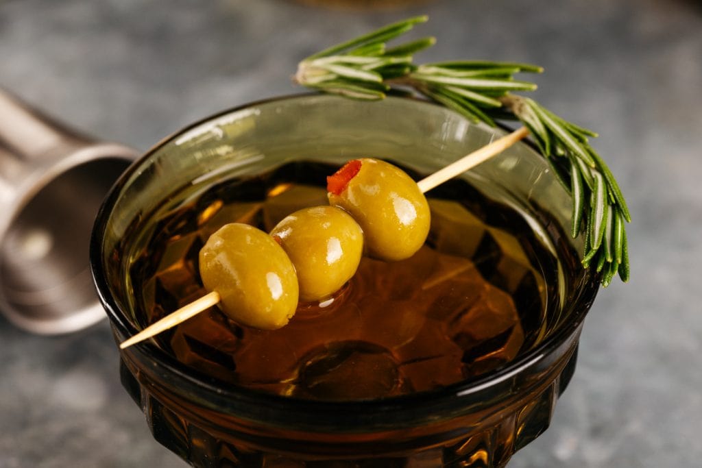 olives for Keto Martini