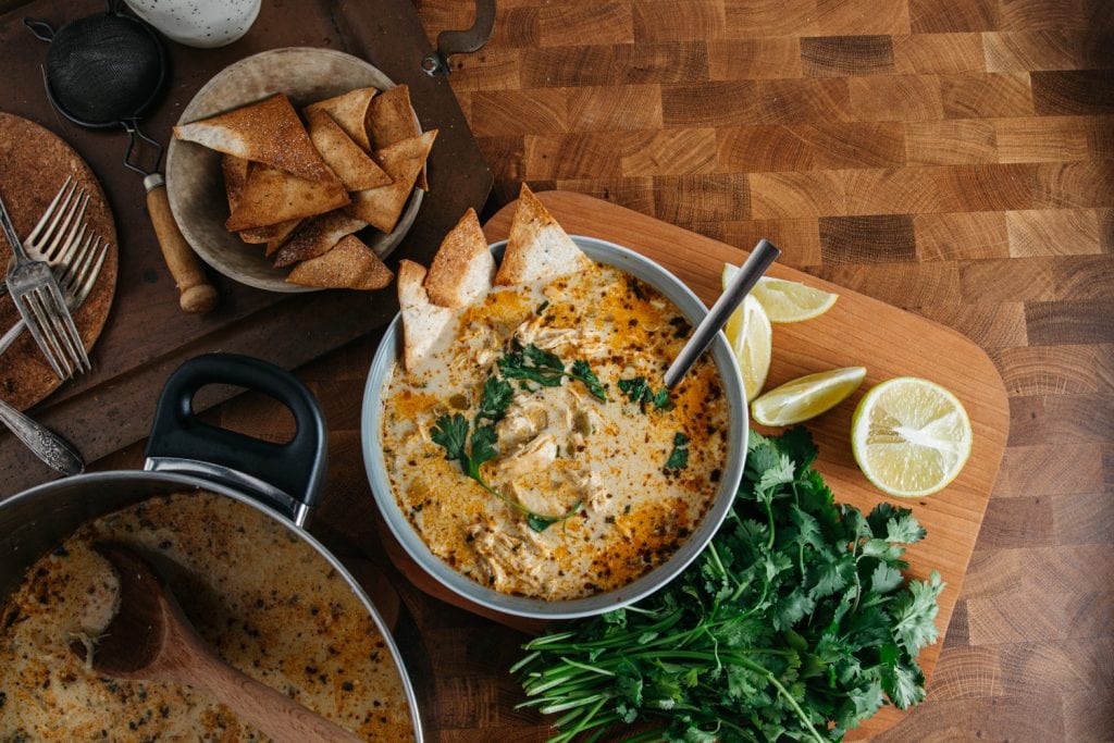 keto white chicken chili creamy chicken chili recipe