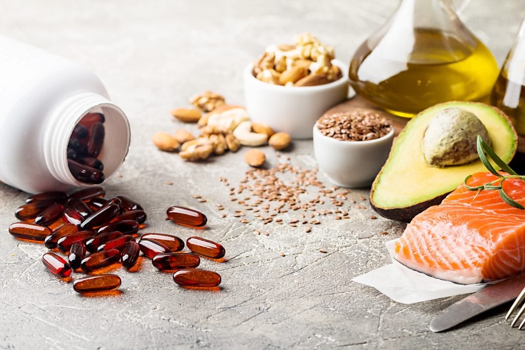 Healthy fats in nutrition