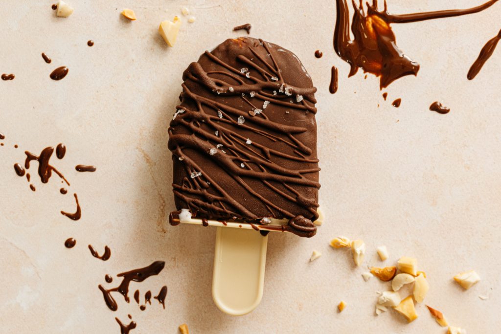 Chocolate Ice Cream Bars Recipe