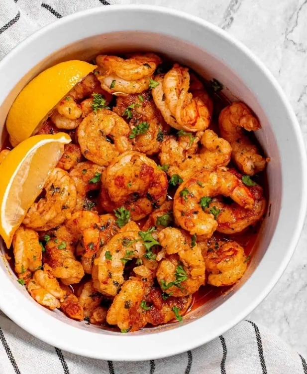 Keto Air Fryer Cajun Shrimp