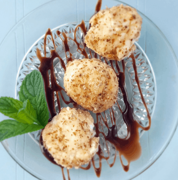 Keto Air Fryer Cheesecake Bites