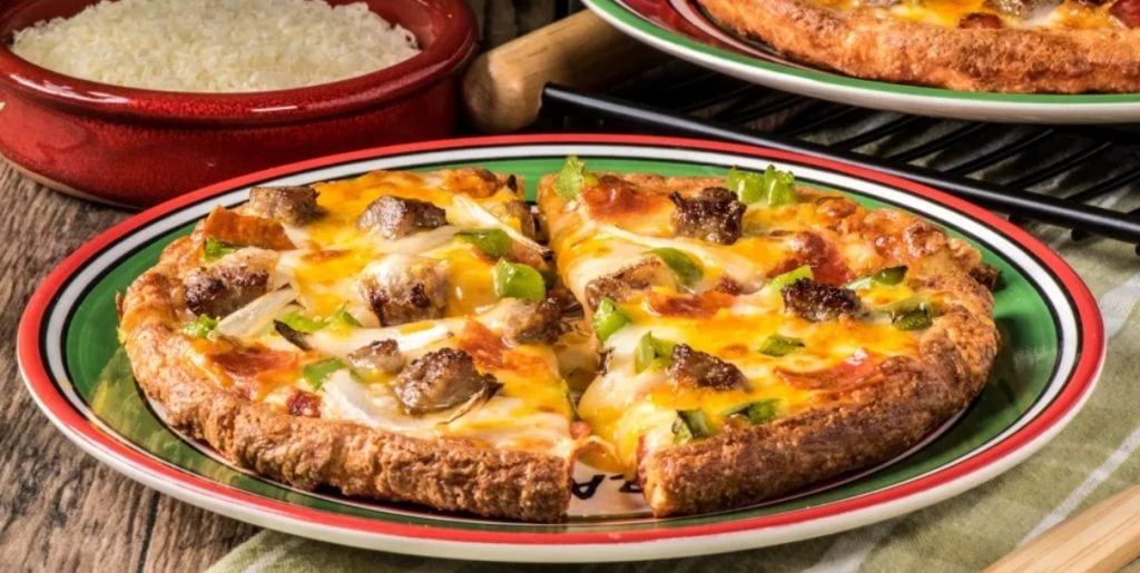 Keto Air Fryer Classic Pizza