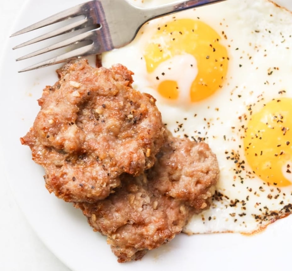 Keto Air Fryer Sausage Patties