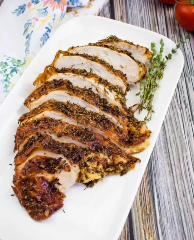 Keto Air Fryer Turkey Breast