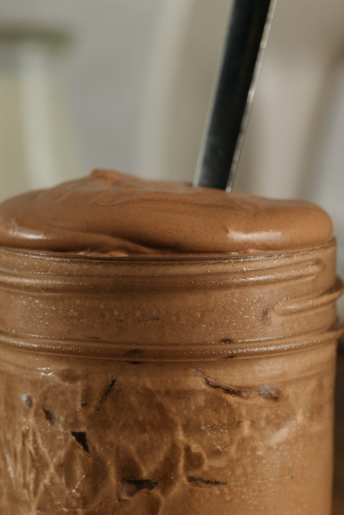 Keto Frosty close up