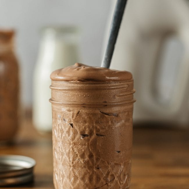 Low carb chocolate frosty recipe