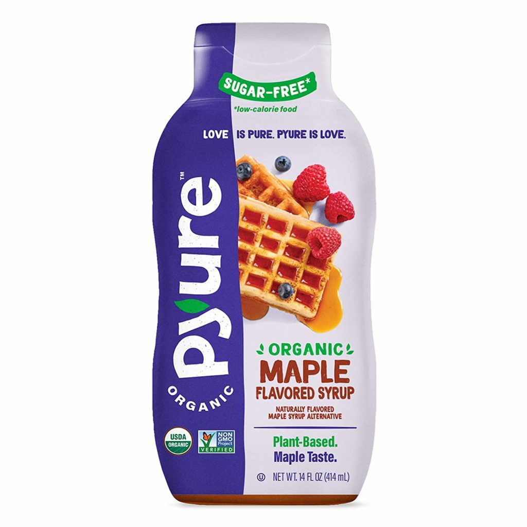 best sugar-free syrup Pyure Organic Maple Syrup