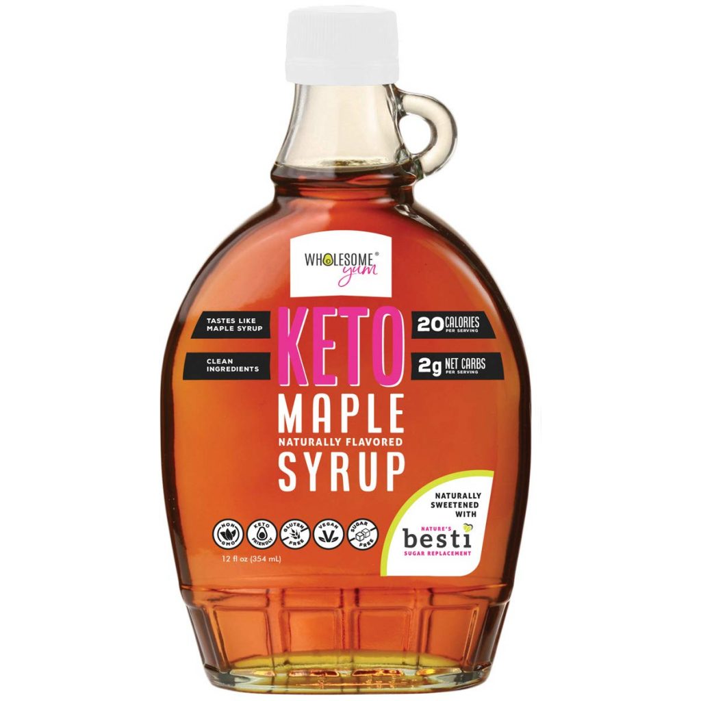 best sugar-free syrup Wholesome Yum Keto Maple Syrup