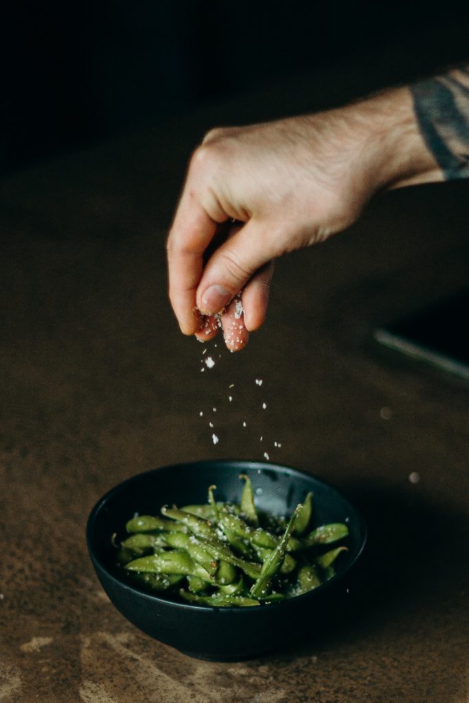 is edamame keto garlic edamame snack