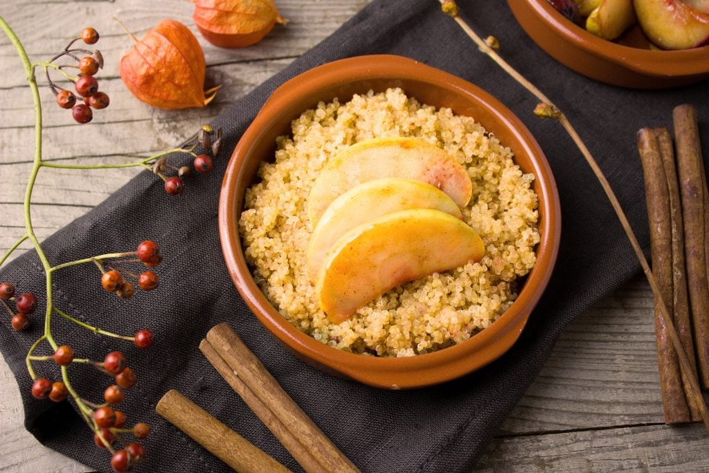 quinoa in a bowl